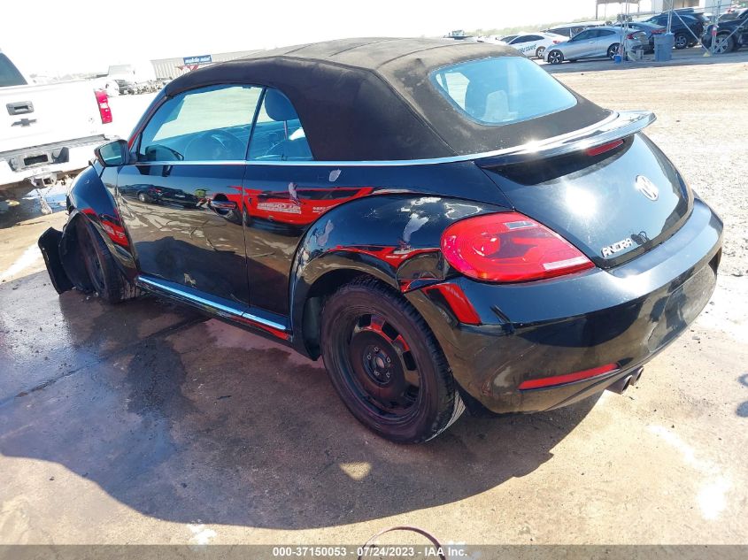 2013 VOLKSWAGEN BEETLE CONVERTIBLE 2.5L 3VW5X7AT0DM811865