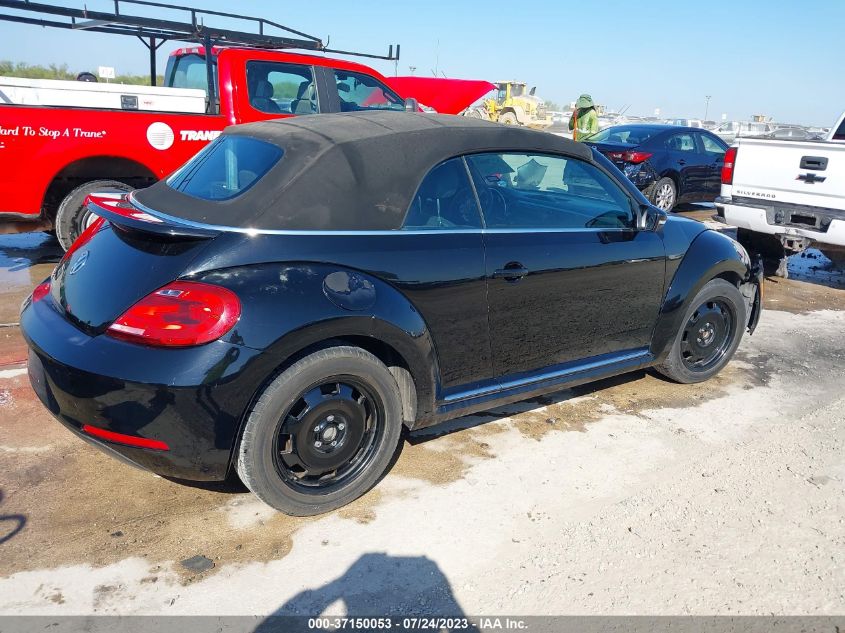 2013 VOLKSWAGEN BEETLE CONVERTIBLE 2.5L 3VW5X7AT0DM811865