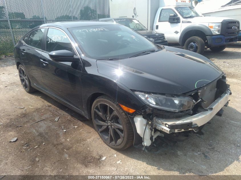 2019 HONDA CIVIC SEDAN SPORT - 19XFC2E86KE000204