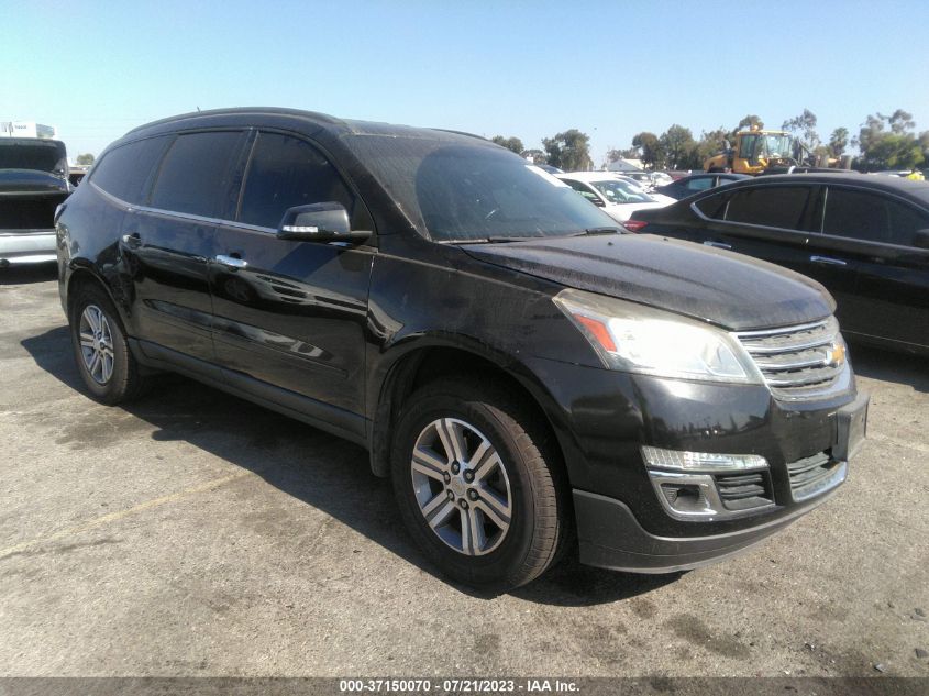 2015 CHEVROLET TRAVERSE LT - 1GNKRHKD2FJ220540