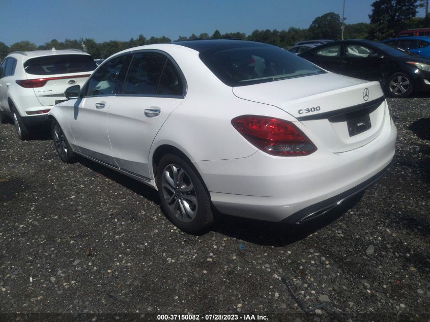 2018 MERCEDES-BENZ C-CLASS C 300 - WDDWF4KB0JR335552