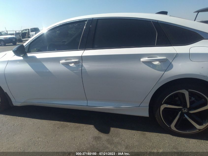 2022 HONDA ACCORD SEDAN SPORT - 1HGCV1F36NA119485
