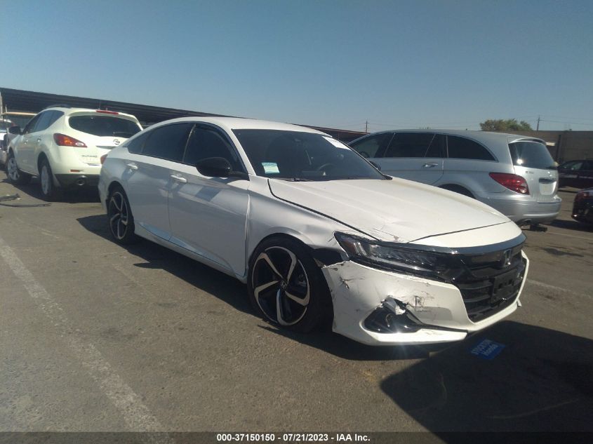 2022 HONDA ACCORD SEDAN SPORT - 1HGCV1F36NA119485