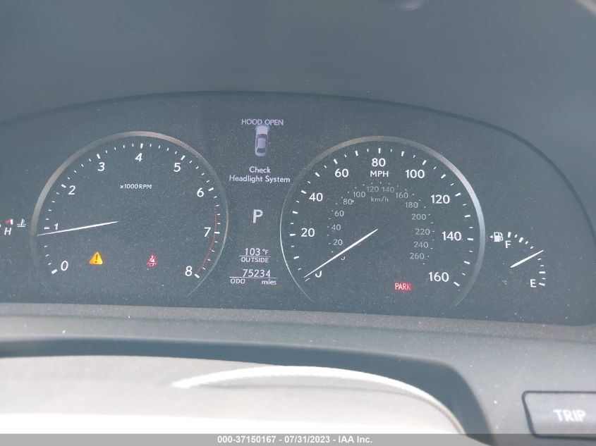 2013 LEXUS LS 460 JTHBL5EF8D5121635
