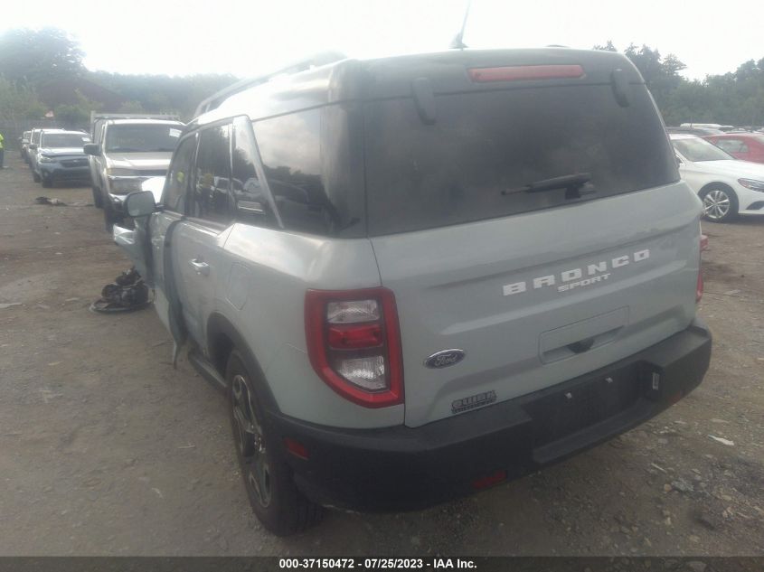 2022 FORD BRONCO SPORT OUTER BANKS - 3FMCR9C63NRE26694