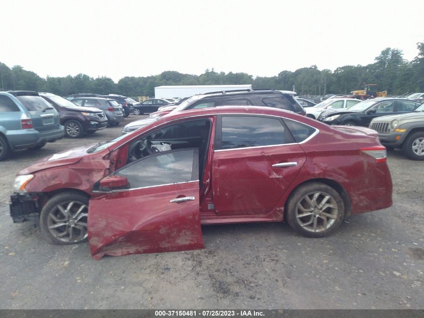 2014 NISSAN SENTRA SR - 3N1AB7AP8EL651487