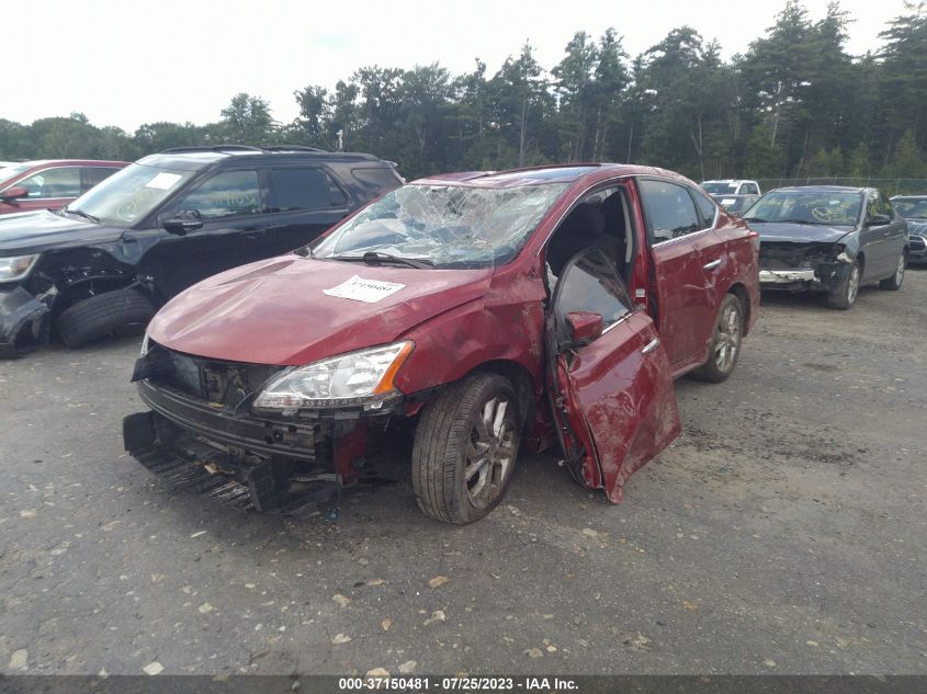 2014 NISSAN SENTRA SR - 3N1AB7AP8EL651487