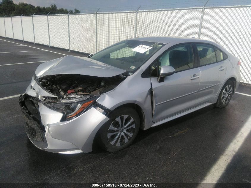 2022 TOYOTA COROLLA LE - JTDEAMDEXNJ050891