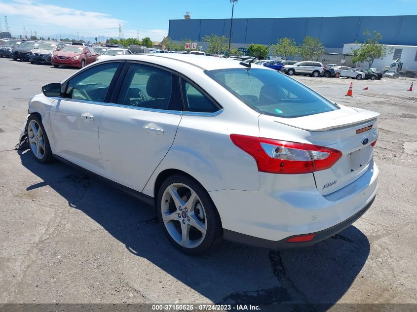 2013 FORD FOCUS TITANIUM - 1FADP3J23DL235579