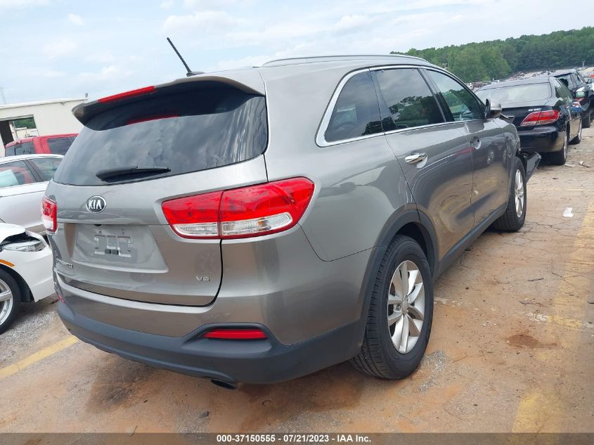 2016 KIA SORENTO LX - 5XYPG4A59GG082553