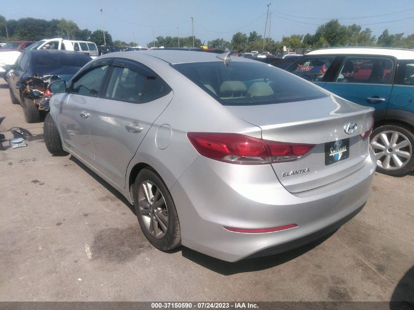 2018 HYUNDAI ELANTRA SEL/VALUE/LIMITED - 5NPD84LF4JH270791