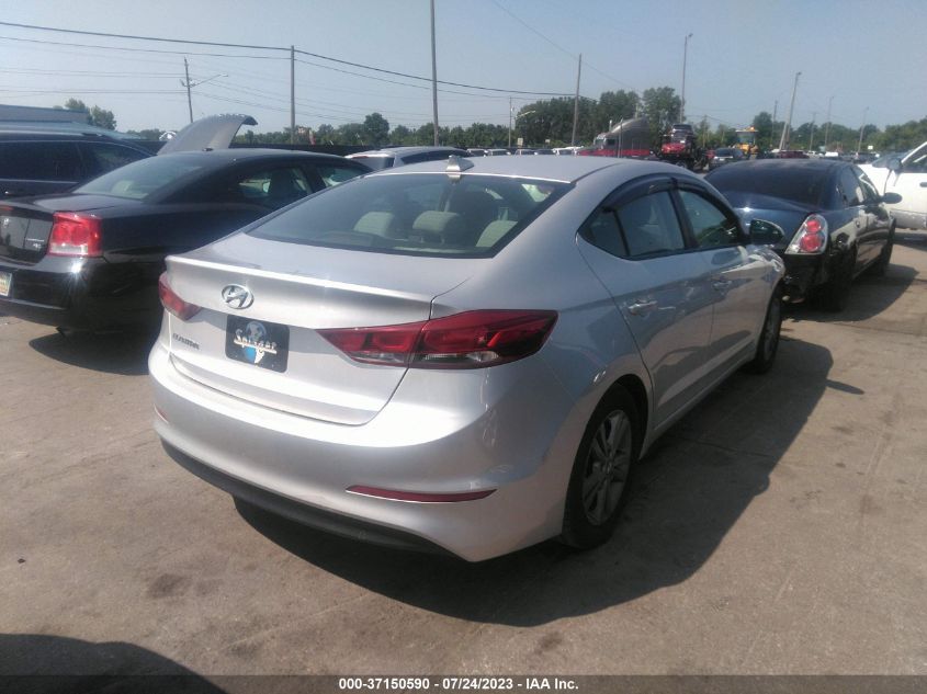 2018 HYUNDAI ELANTRA SEL/VALUE/LIMITED - 5NPD84LF4JH270791