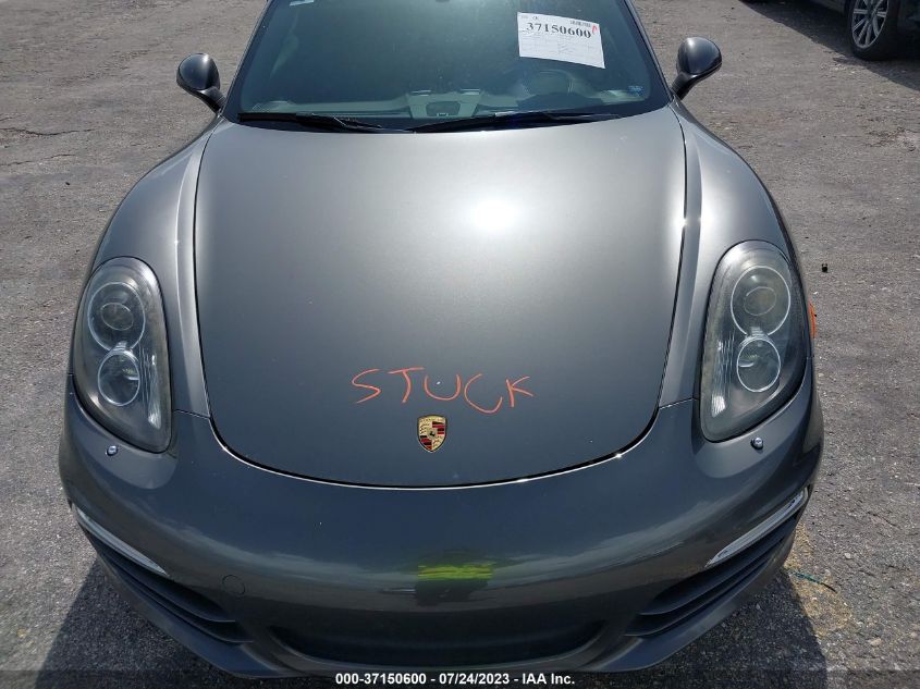 2013 PORSCHE BOXSTER WP0CA2A86DS114248
