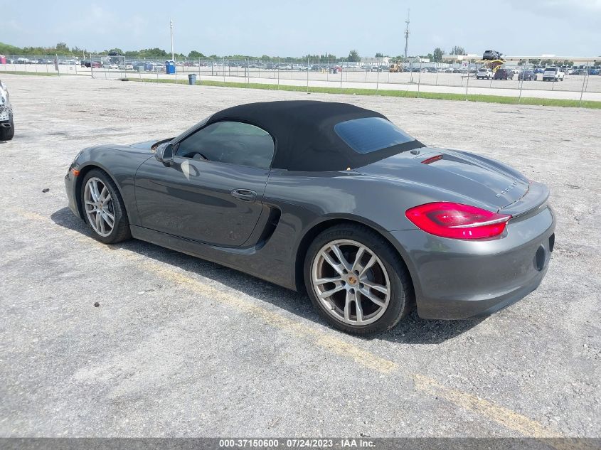 2013 PORSCHE BOXSTER WP0CA2A86DS114248