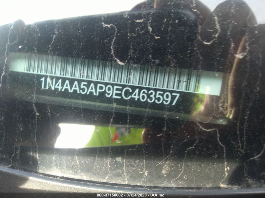 2014 NISSAN MAXIMA 3.5 - 1N4AA5AP9EC463597