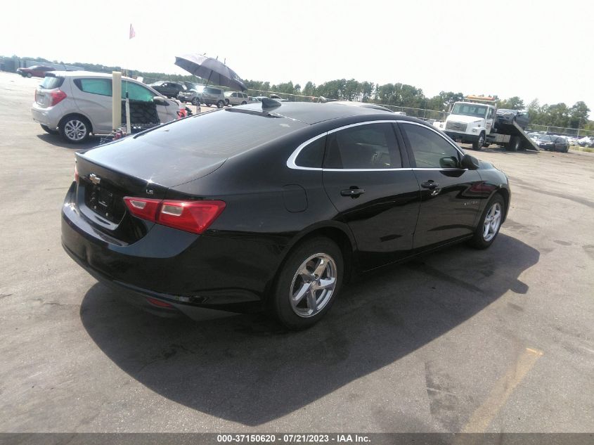 2016 CHEVROLET MALIBU LS - 1G1ZC5ST4GF227243