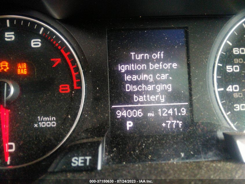 2013 AUDI ALLROAD PREMIUM WA19FAFL1DA157396