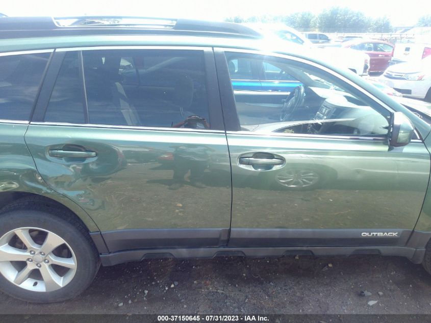 2013 SUBARU OUTBACK 2.5I PREMIUM - 4S4BRCCCXD3236984