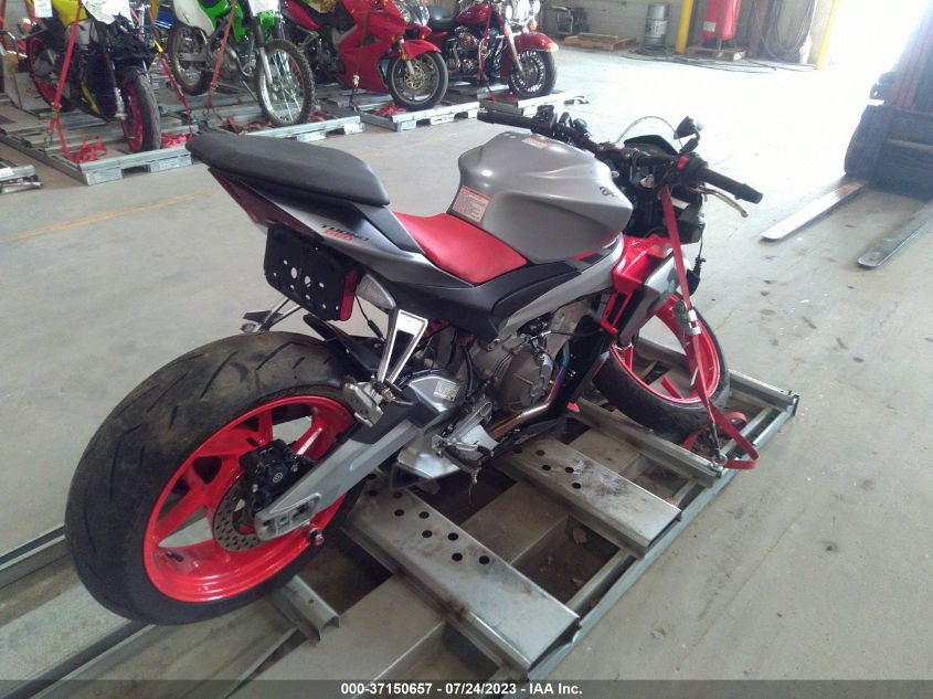 2021 APRILIA TUONO 660 ZD4KSUE07MS000398