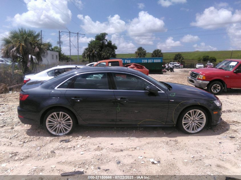 2017 AUDI A4 PREMIUM PLUS - WAUENAF47HN044676