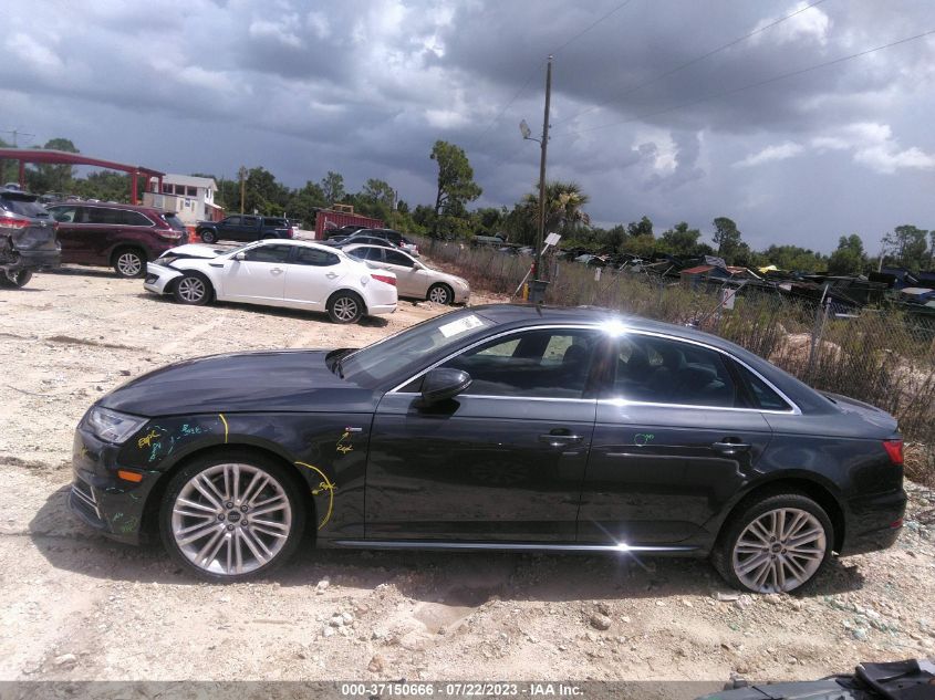 2017 AUDI A4 PREMIUM PLUS - WAUENAF47HN044676