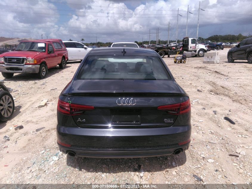 2017 AUDI A4 PREMIUM PLUS - WAUENAF47HN044676