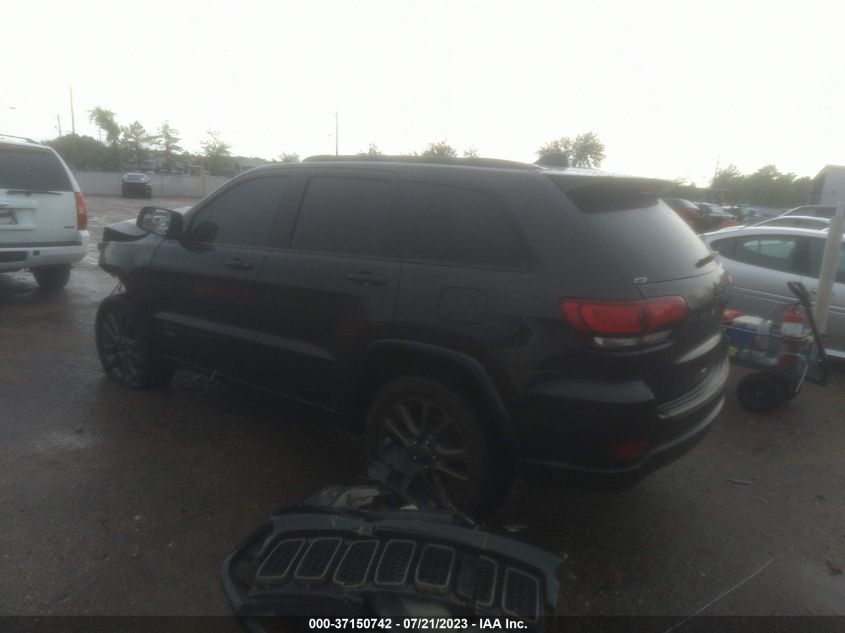 2016 JEEP GRAND CHEROKEE LIMITED 75TH ANNIVERSARY - 1C4RJEBGXGC415847