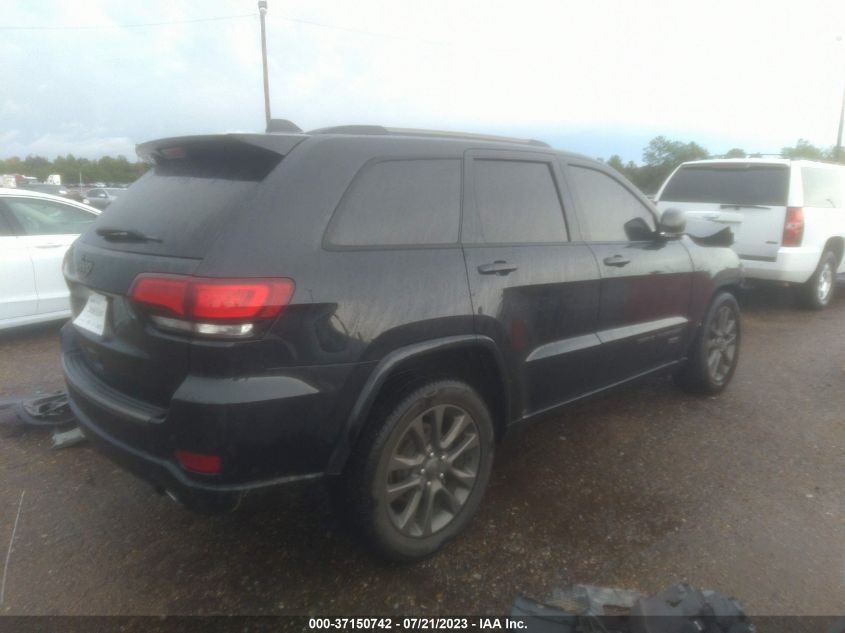 2016 JEEP GRAND CHEROKEE LIMITED 75TH ANNIVERSARY - 1C4RJEBGXGC415847