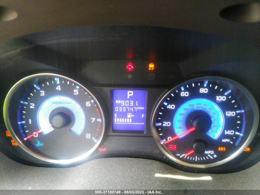 2014 SUBARU XV CROSSTREK HYBRID TOURING - JF2GPBKC1EH249267