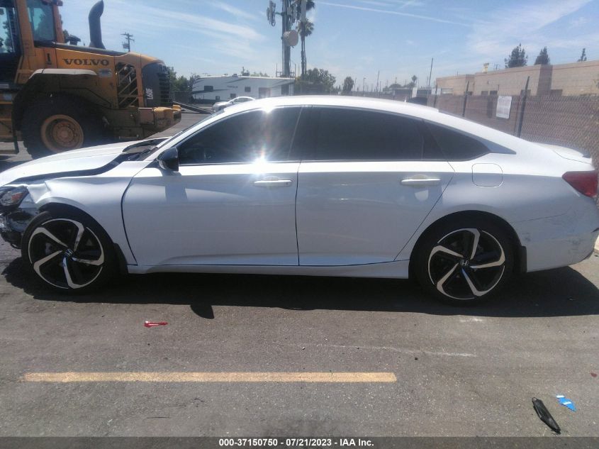 2022 HONDA ACCORD SEDAN SPORT - 1HGCV1F38NA031893