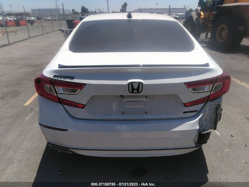 2022 HONDA ACCORD SEDAN SPORT - 1HGCV1F38NA031893