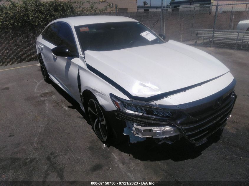 2022 HONDA ACCORD SEDAN SPORT - 1HGCV1F38NA031893