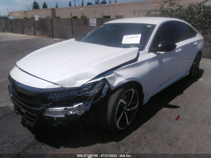 2022 HONDA ACCORD SEDAN SPORT - 1HGCV1F38NA031893