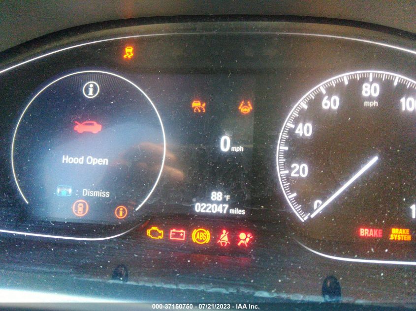 2022 HONDA ACCORD SEDAN SPORT - 1HGCV1F38NA031893
