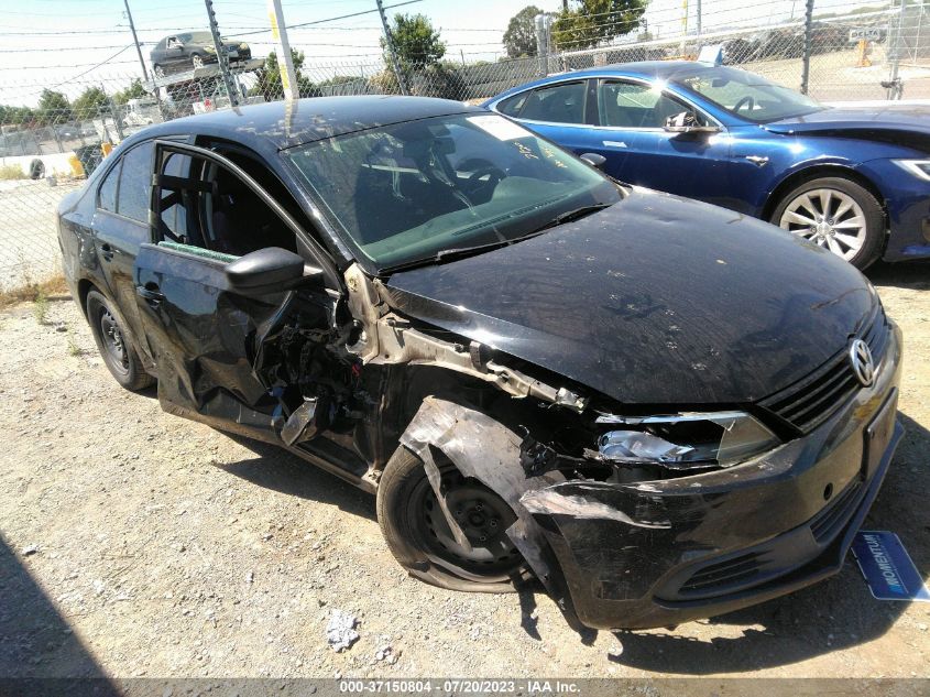 2014 VOLKSWAGEN JETTA SEDAN S - 3VW2K7AJ2EM395495