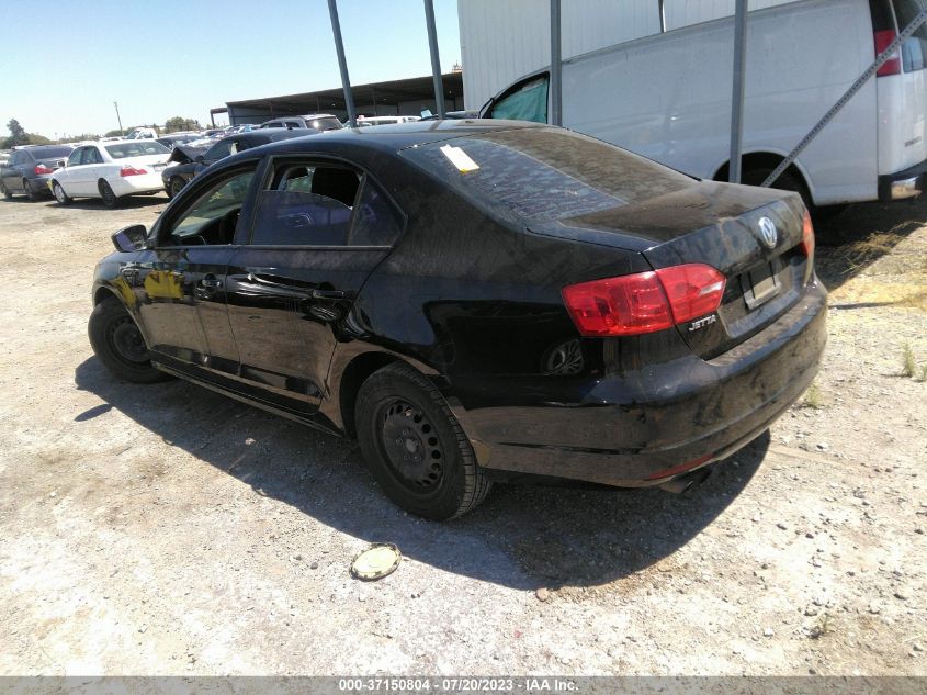 2014 VOLKSWAGEN JETTA SEDAN S - 3VW2K7AJ2EM395495