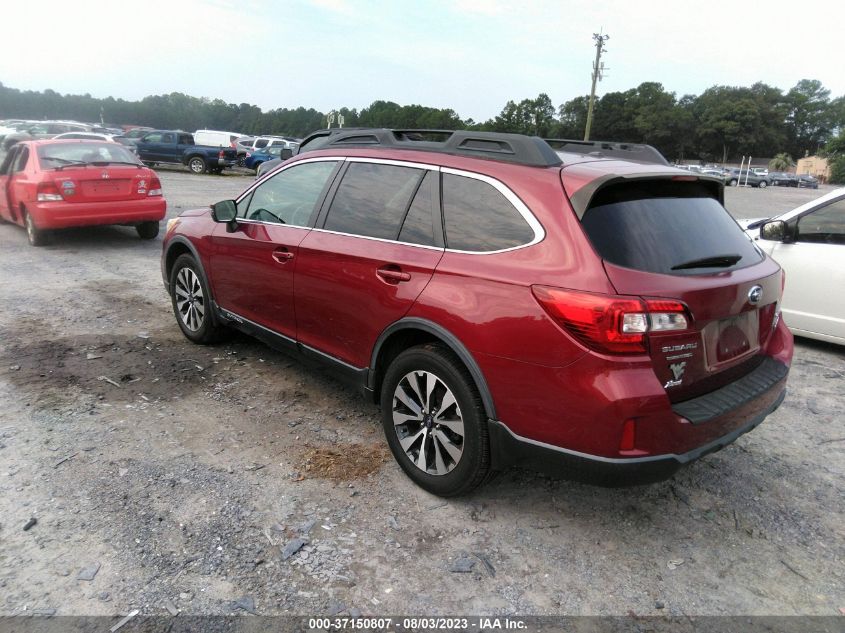 2015 SUBARU OUTBACK 2.5I LIMITED - 4S4BSBNC7F3269262