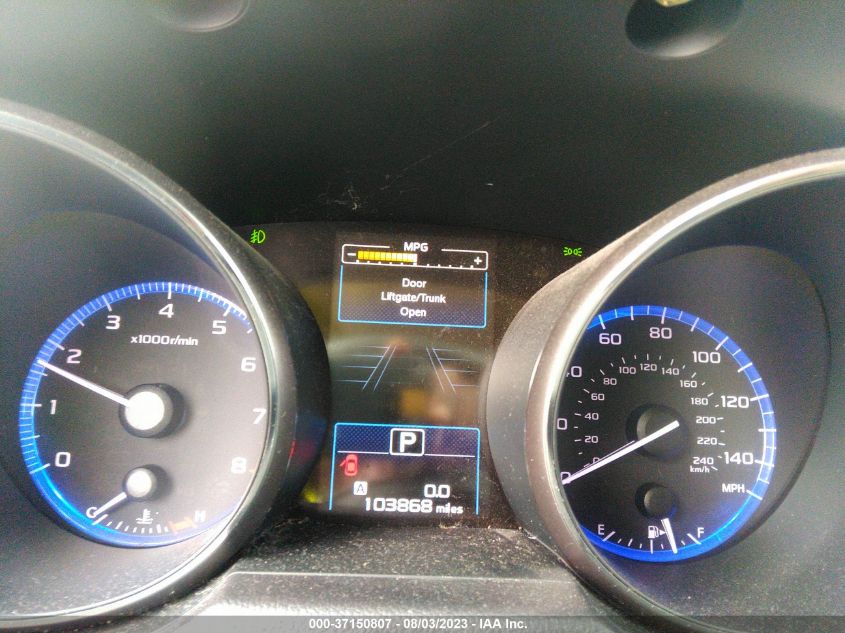 2015 SUBARU OUTBACK 2.5I LIMITED - 4S4BSBNC7F3269262