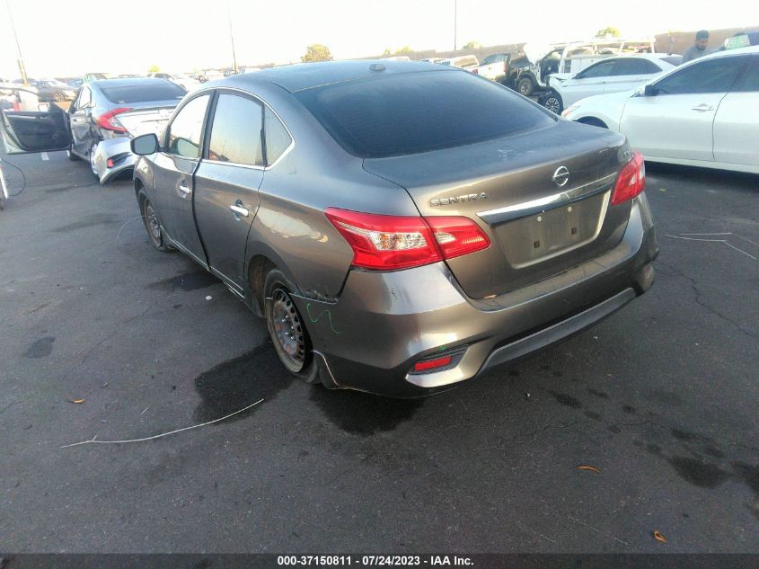 2016 NISSAN SENTRA SV - 3N1AB7AP6GY309915