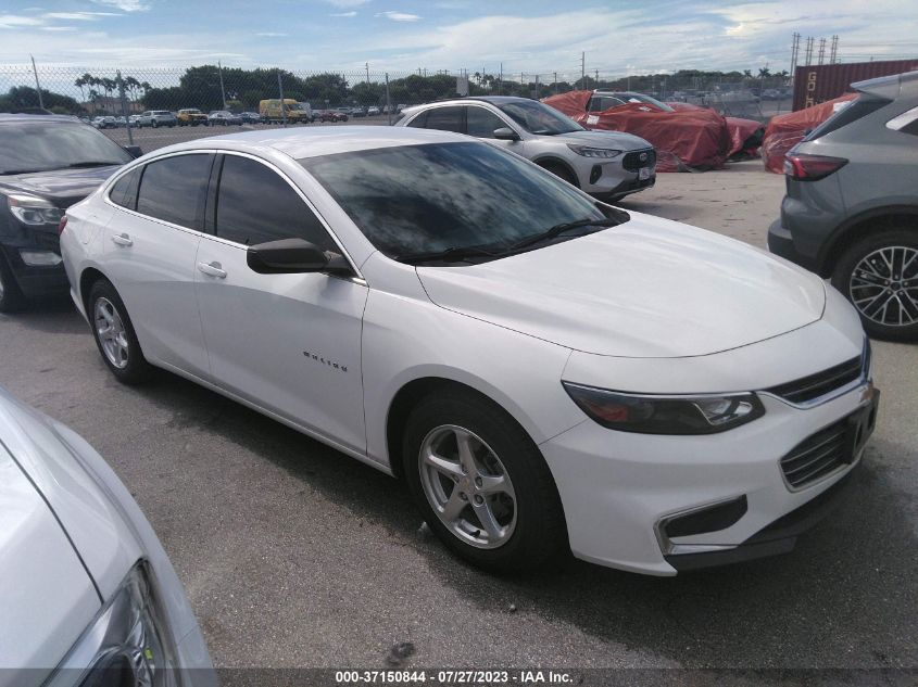 2018 CHEVROLET MALIBU LS - 1G1ZC5ST2JF106945