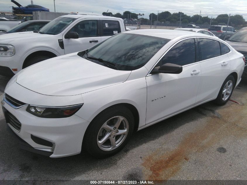 2018 CHEVROLET MALIBU LS - 1G1ZC5ST2JF106945