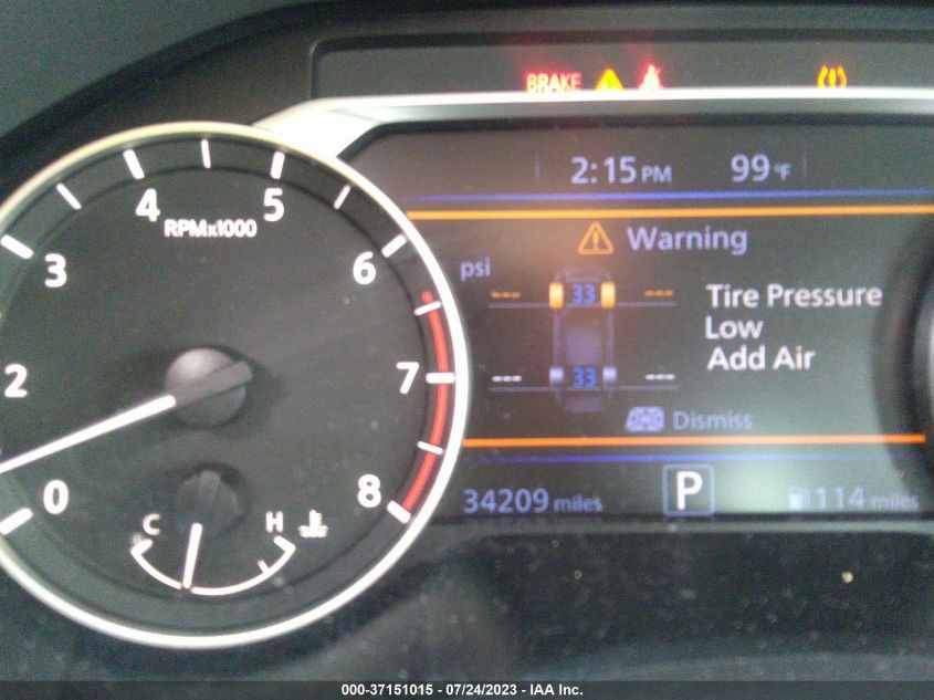 2022 NISSAN ALTIMA 2.5 SV - 1N4BL4DV1NN332476