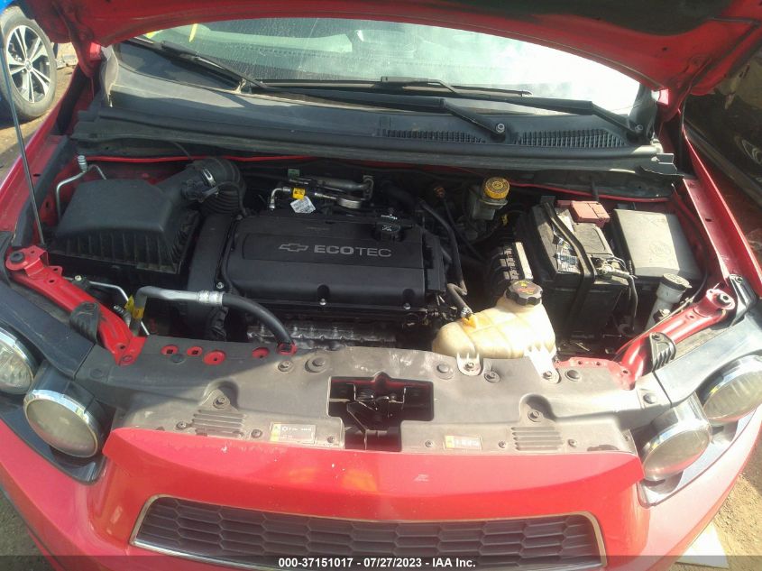 2015 CHEVROLET SONIC LT - 1G1JC6SH1F4193920