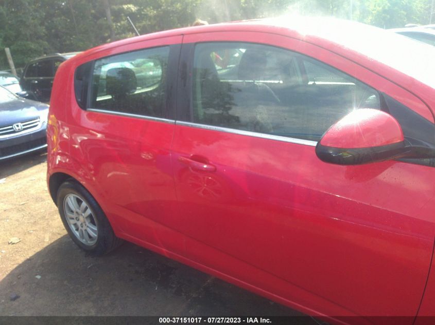 2015 CHEVROLET SONIC LT - 1G1JC6SH1F4193920