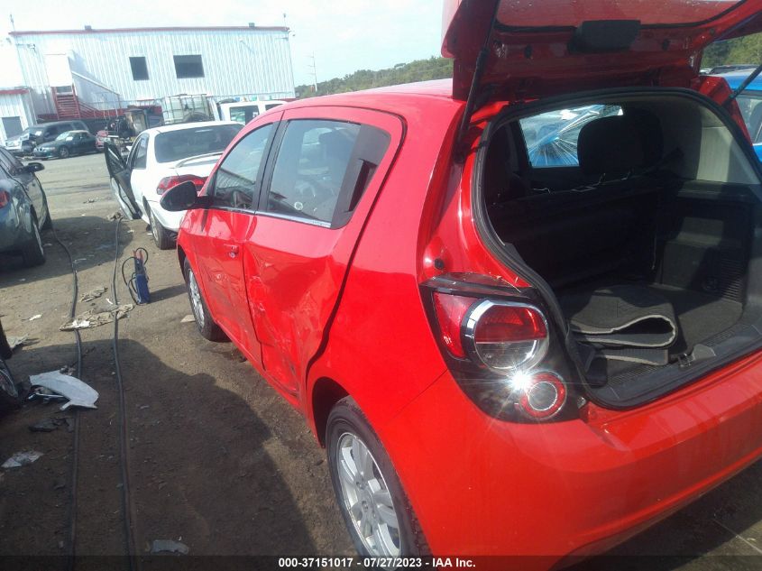 2015 CHEVROLET SONIC LT - 1G1JC6SH1F4193920