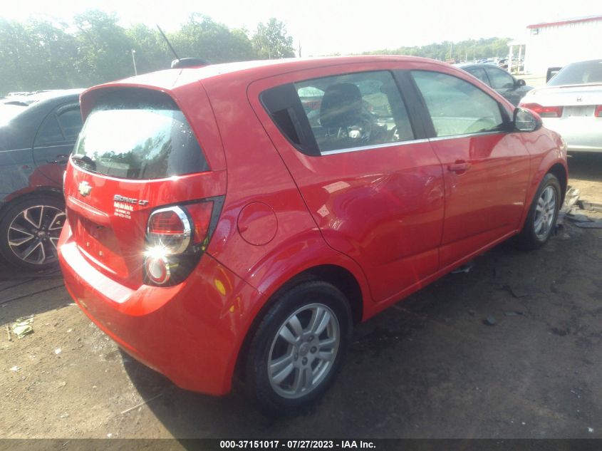 2015 CHEVROLET SONIC LT - 1G1JC6SH1F4193920