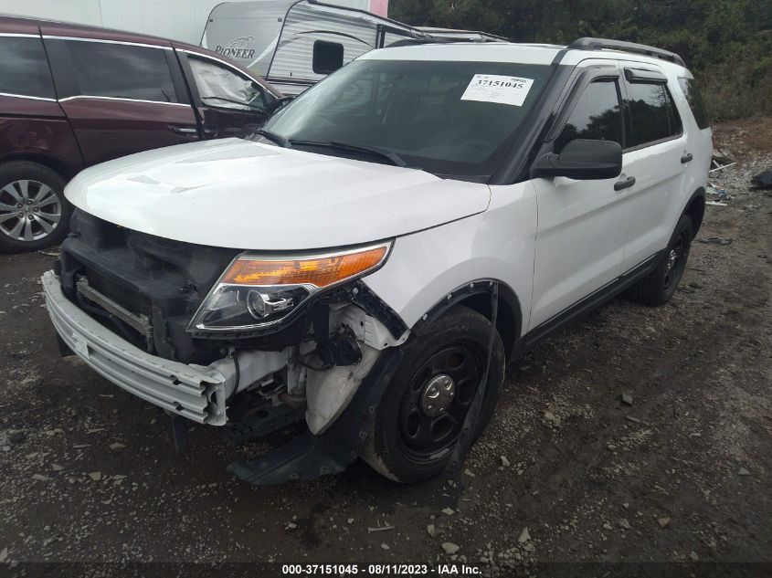 2013 FORD UTILITY POLICE 1FM5K8AR6DGA38501