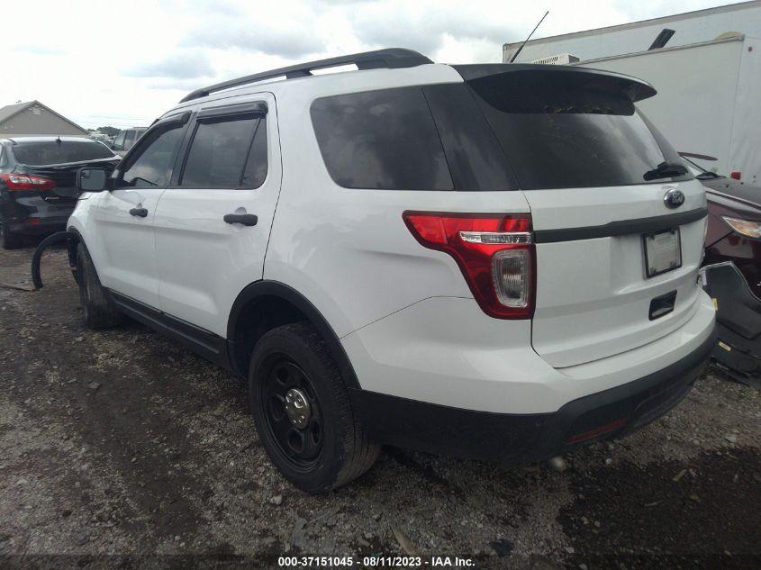2013 FORD UTILITY POLICE 1FM5K8AR6DGA38501