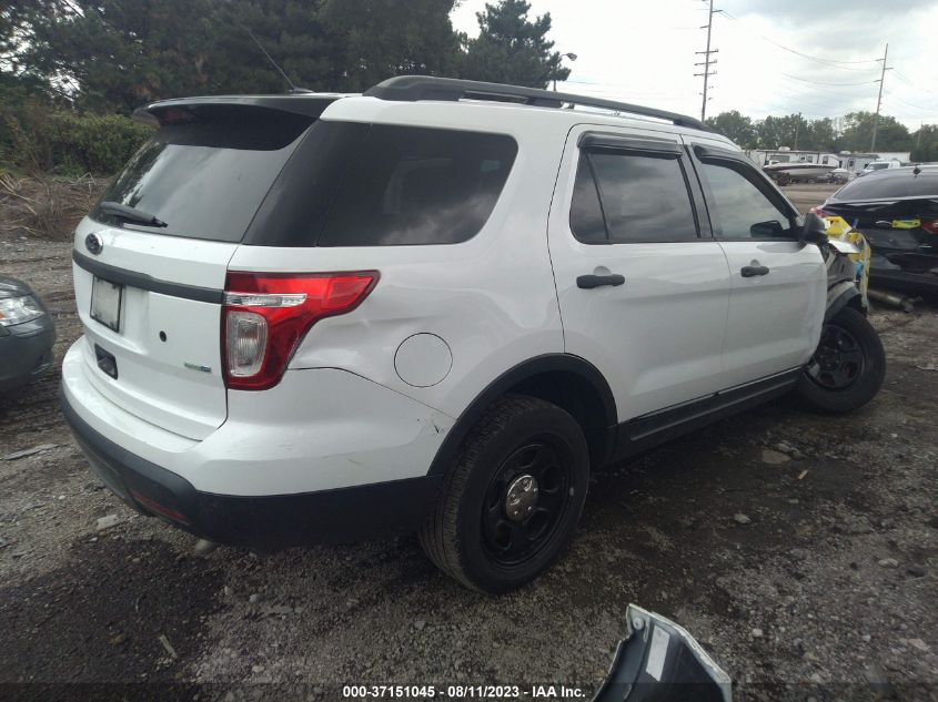 2013 FORD UTILITY POLICE 1FM5K8AR6DGA38501