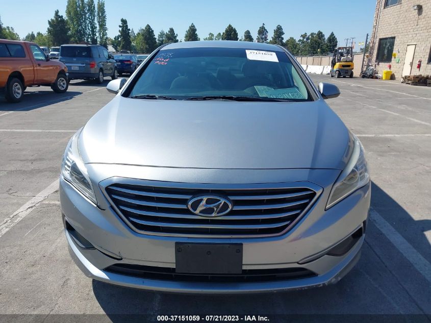 2017 HYUNDAI SONATA 2.4L - 5NPE24AF6HH515528